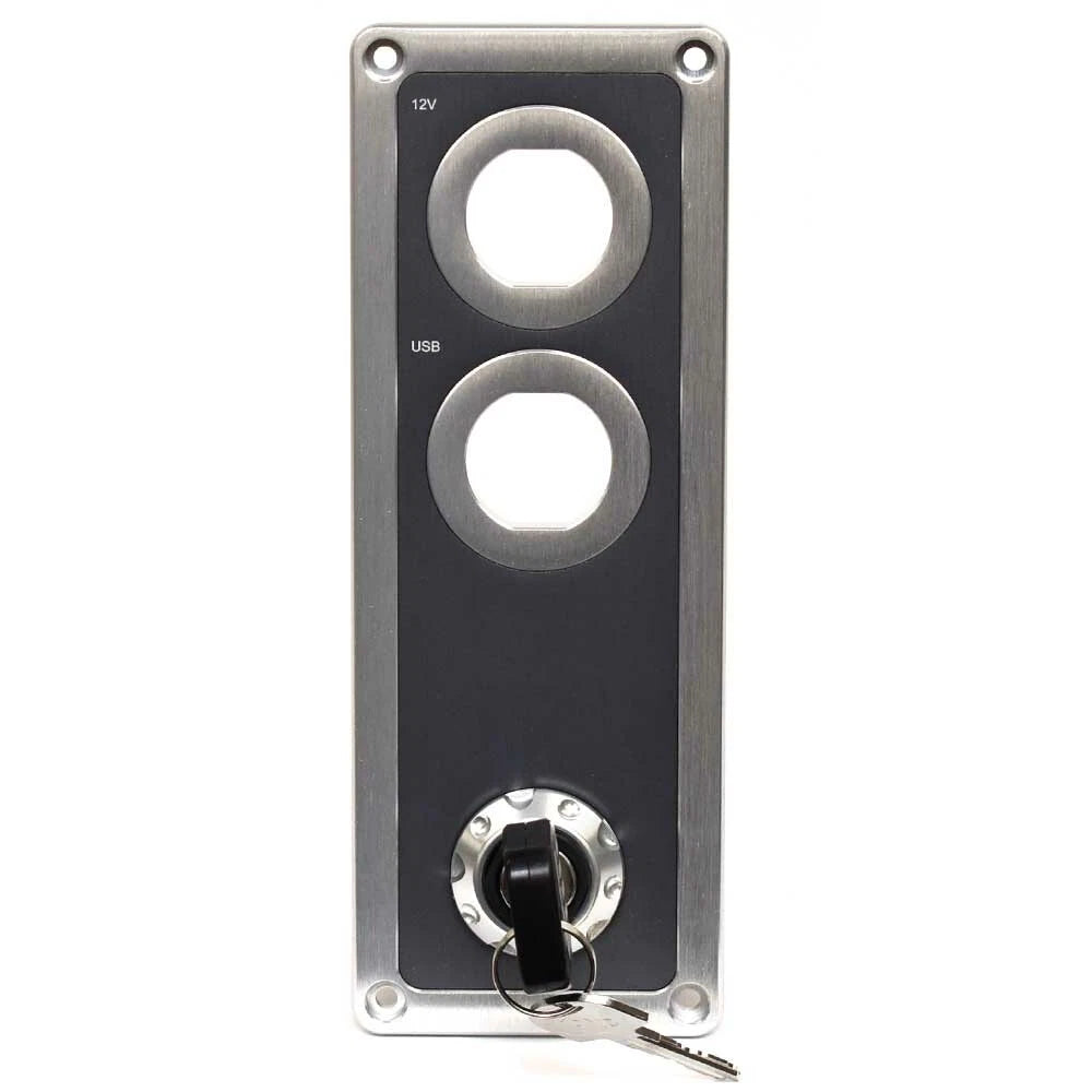 MasterCraft Boat Ignition Switch/Panel 696079 - Inboard Aluminum