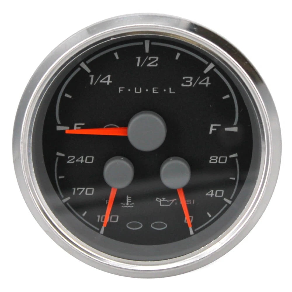 Beede Boat Multi-Function Gauge 960893 - NexSyslink MasterCraft Black