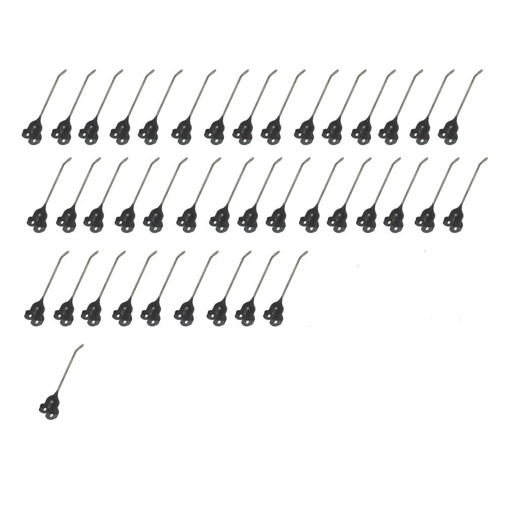 40 Pack: Rubber Mtd Baler Tooth Fits John Deere Replaces AE56204