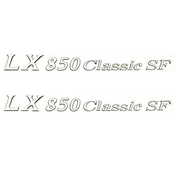 Larson Boat Model Decal 8624-1010-00 - LX 850 Classic SF Silver (pair)