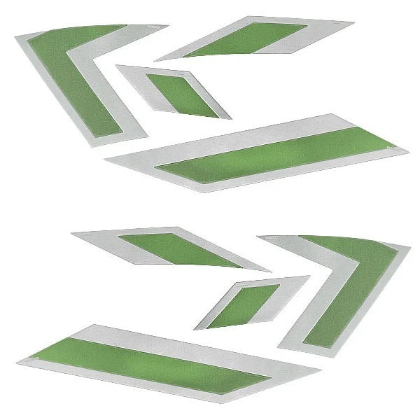 MasterCraft Boat Raised Decals 7501548 - X-Star Lime Green 2013 (8 PC)