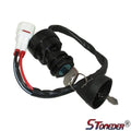 STONEDER Ignition Key Switch for Yamaha ATV Warrior 350 YFM350 1996-2001