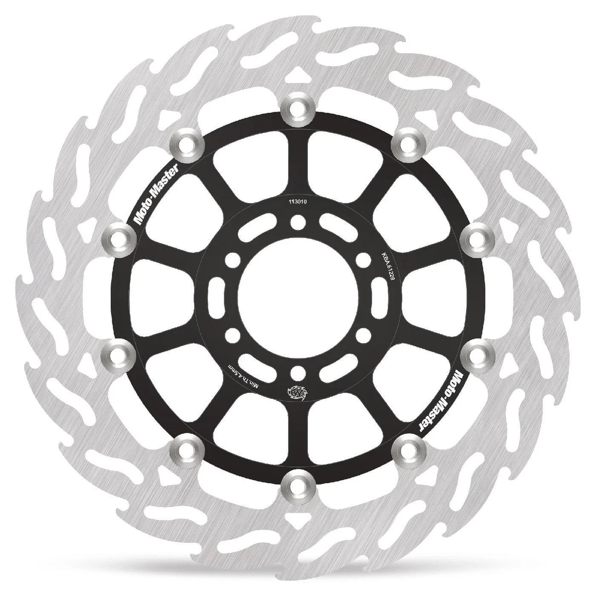 Moto Master Front Floating Brake Disc Flame for Ducati PASO 907 I.E. 1990-1991