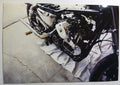 Vintage PHOTO of a Custom Harley Davidson Motorcycle with Side Cover Removed