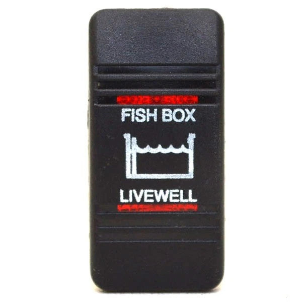 Carling Contura III Boat Rocker Switch Cover - Fish Box Livewell