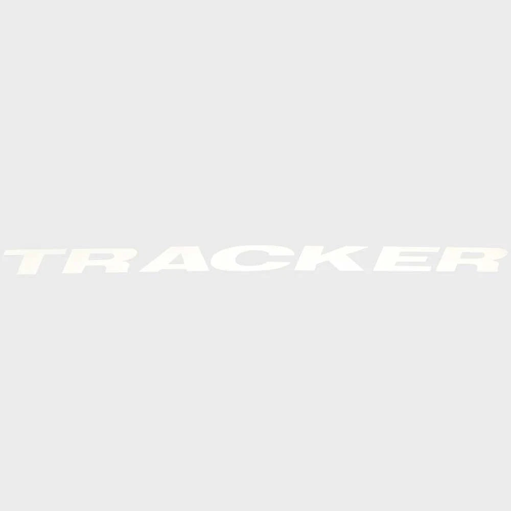Tracker Boat Emblem Decal Sticker - 68 X 3 3/8 Inch