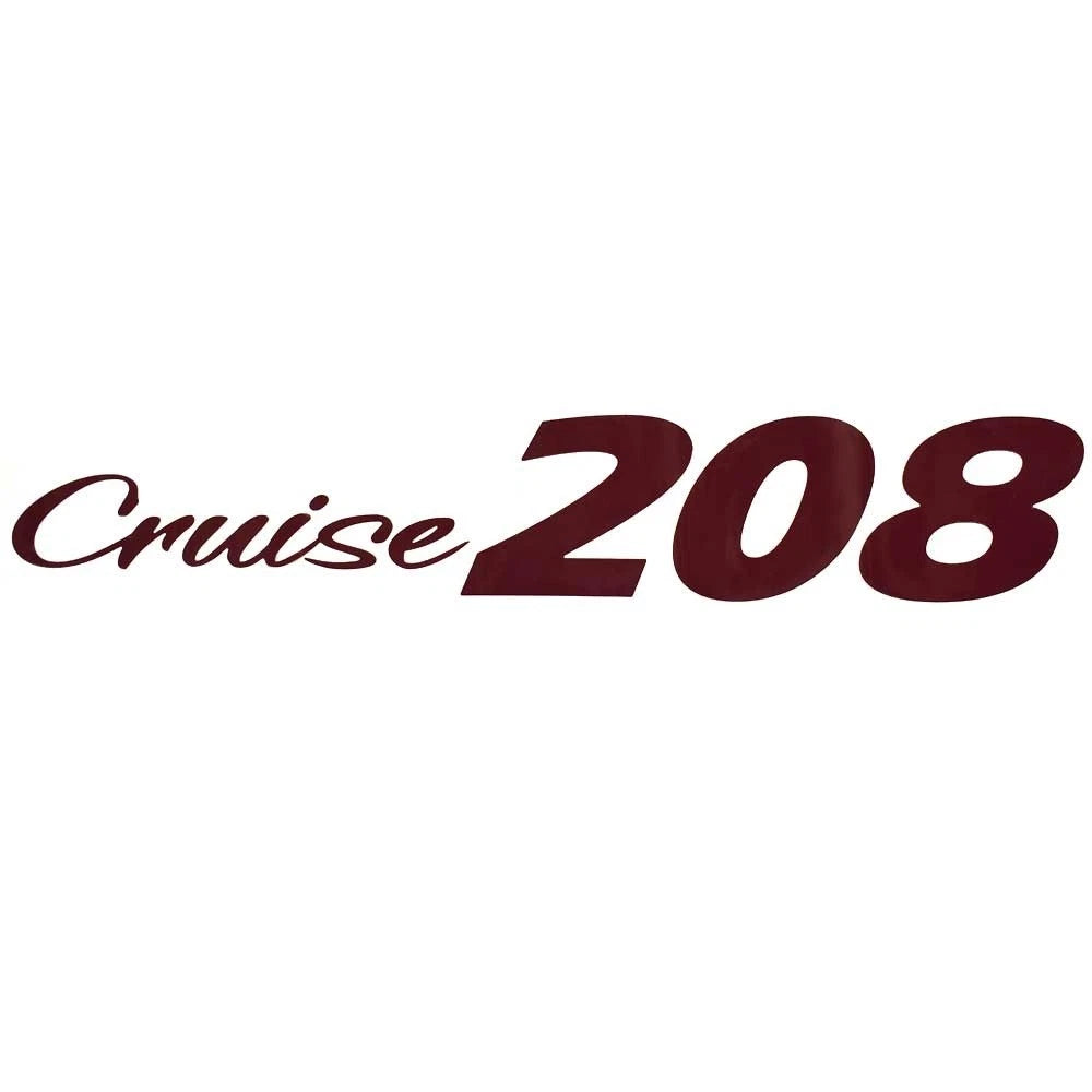 G3 Boat Decal 73404803 - Suncatcher 208 Cruise Burgundy