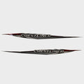 Crestliner Boat Graphic Decals 2140061 - Intruder Stickers (set of 2)