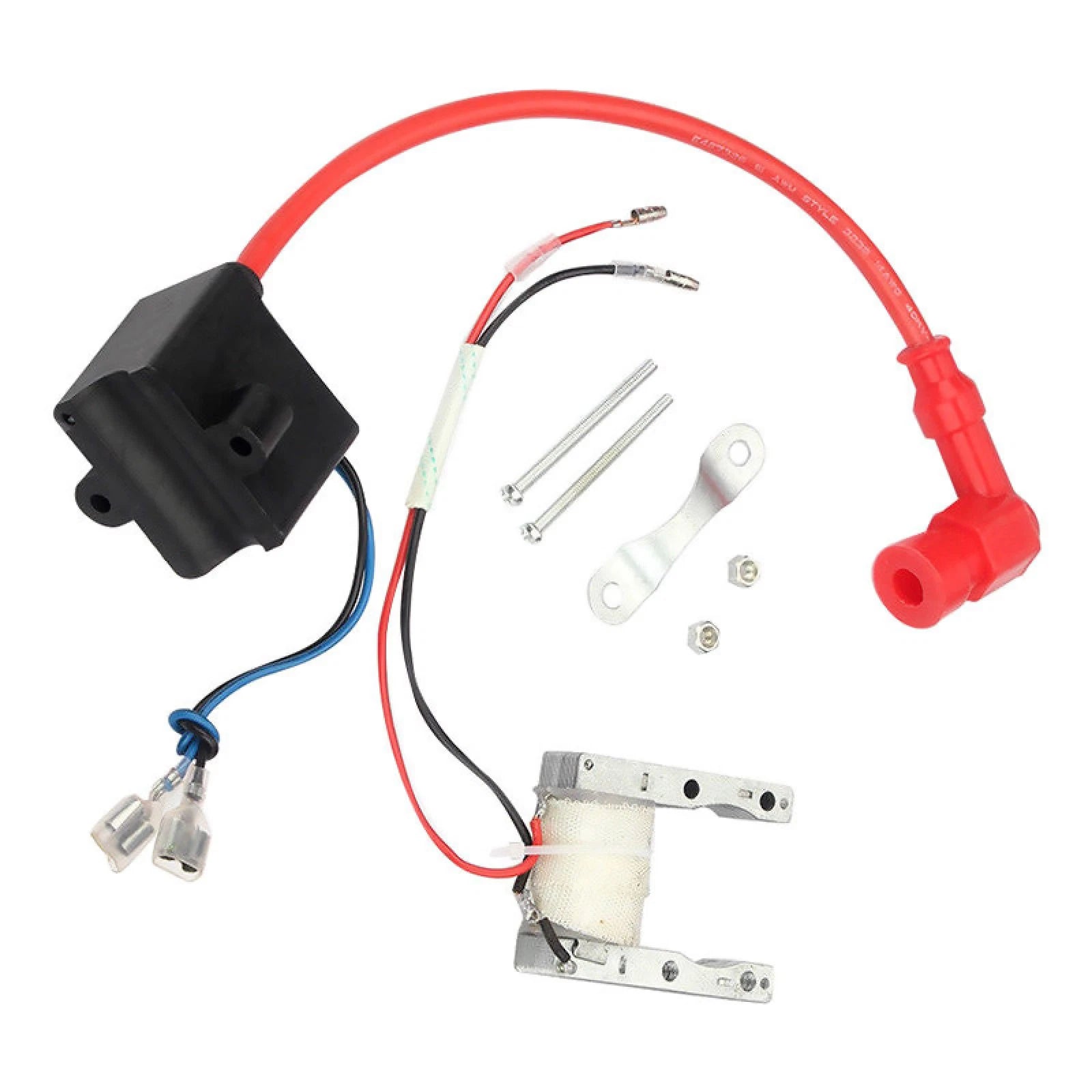 Durable CDI Ignition Coil Magneto for 49cc 50-80cc 2-Stroke Engine Motorcycle