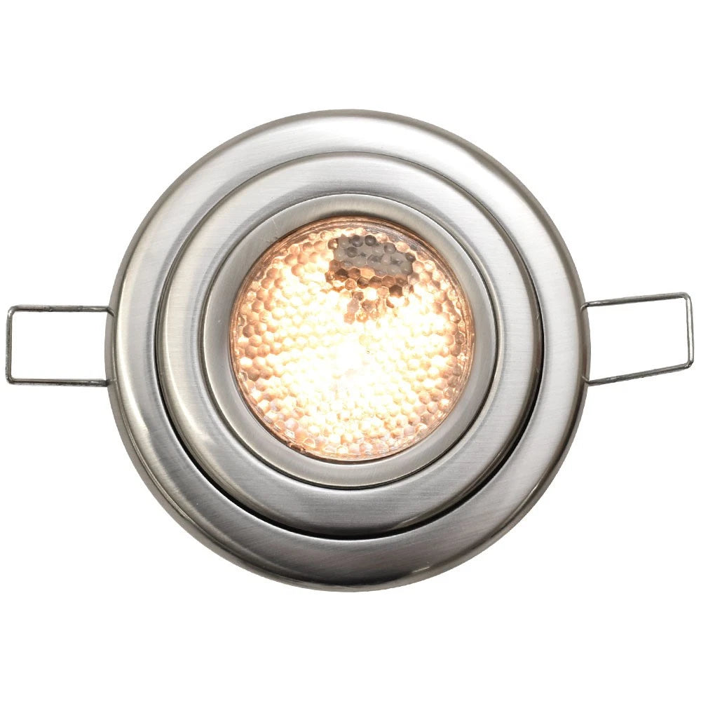 ITC Marine Boat Courtesy Light 81926-NI - Rinker 4 Inch Brushed Nickel