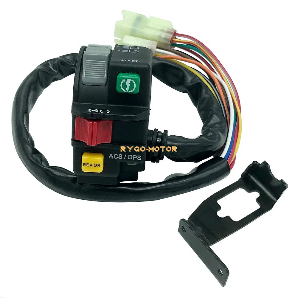 Left Handlebar Start Stop Switch Headlight for Can-Am Outlander 500 650 800R
