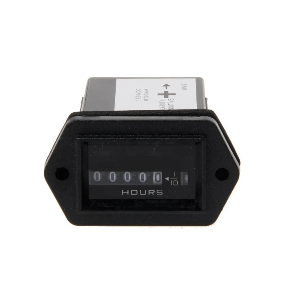 12V/36V Engine Tachometer Hour Meter for Diesel Engines Tractors for Generators