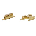 Boat Door Stud Catches - 2 X 3/8 Inch Marine Brass (pair)