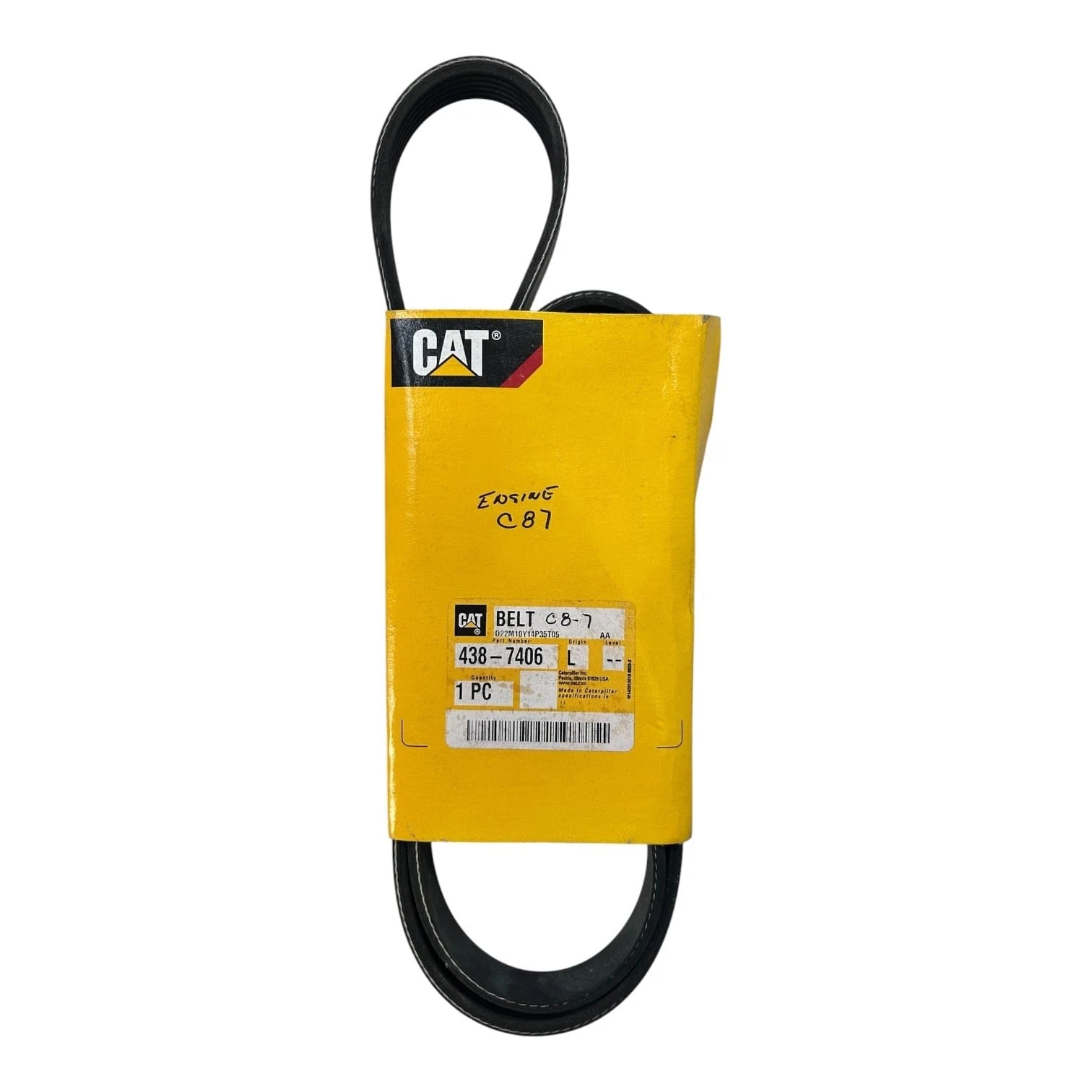 Caterpillar - CAT 438-7406, Tensioner Serpentine Belt, OEM