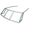 Stingray Boat Glass Windshield - 195 Clear 64 Inch Taylor Made (5PC)