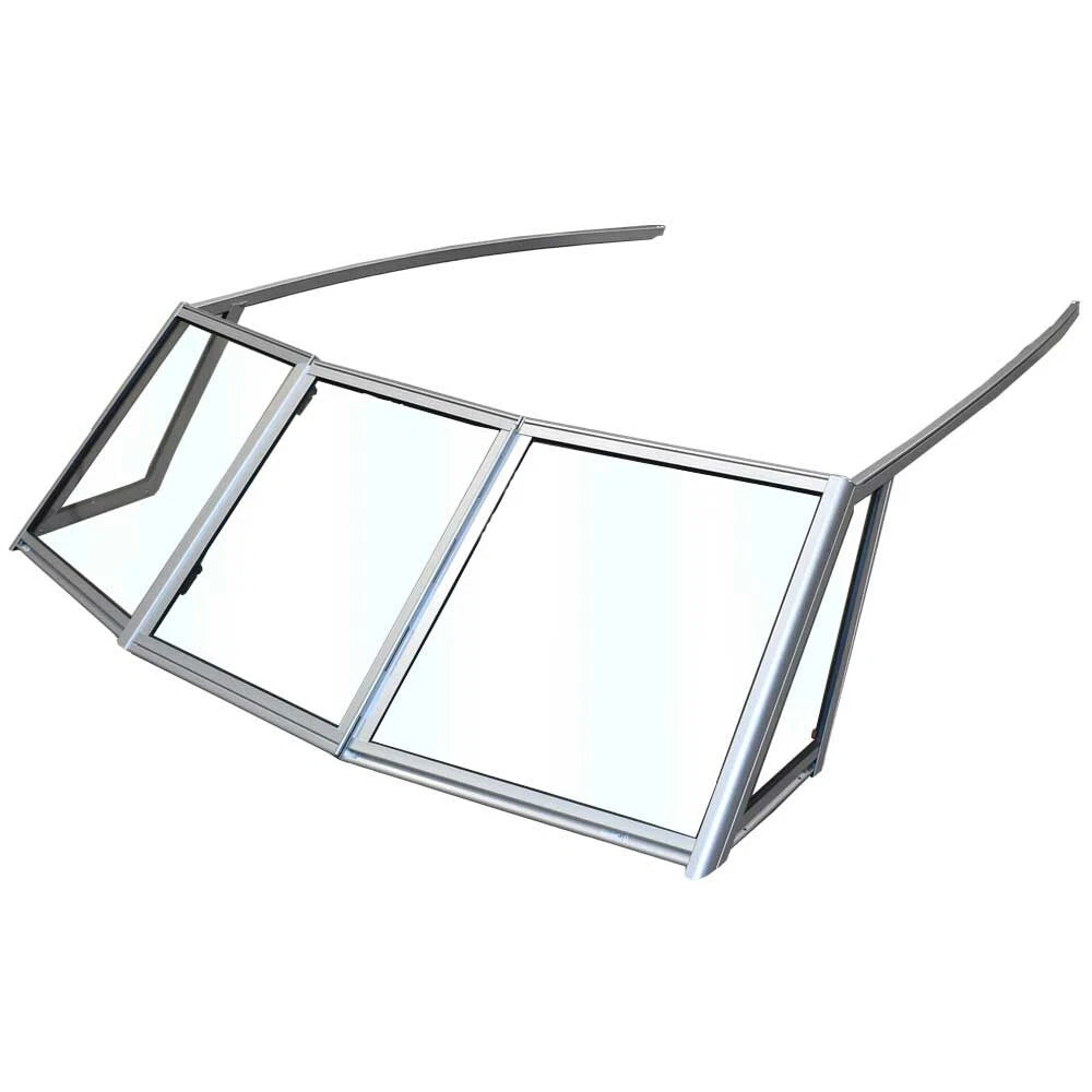 Stingray Boat Glass Windshield - 195 Clear 64 Inch Taylor Made (5PC)