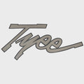 Lund Boat Brand Decal 1988296 - Tyee Silver Sticker