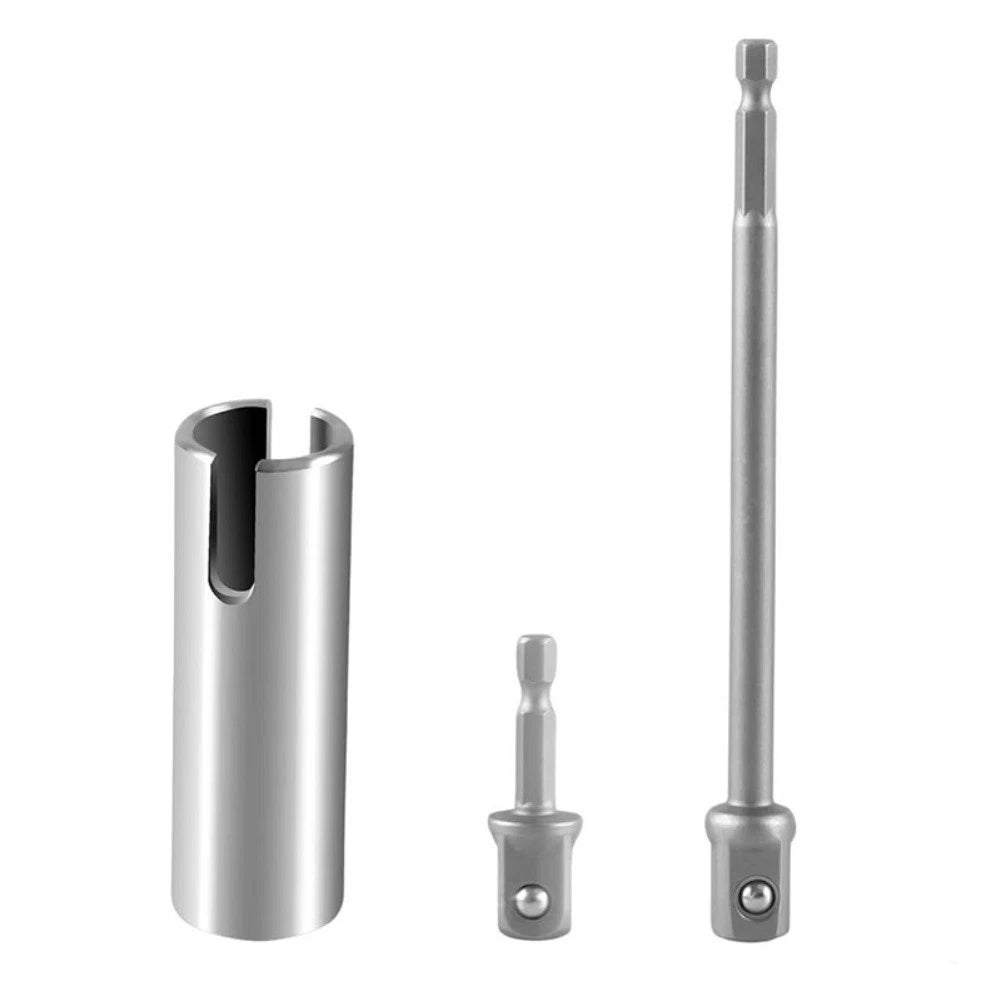 3PCS Trailer Drill Bit Adapter for Popup Campers Scissor Jack RV T Slot Design