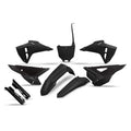 UFO Complete Plastic Kit for Honda CRF 450 RX ENDURO 2021-2024 Black Restyle