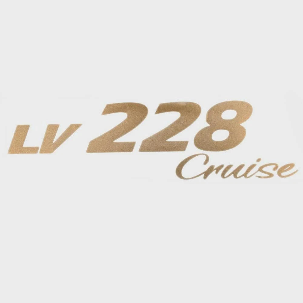 G3 Boat Model Decal 73404871 - LV 228 Gold Sticker