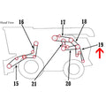 AMH240974 H240974 Chopper Drive Belt Fits John Deere Combine