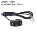 Electric Bike Handlebar Switch with Combined for Horn and Turn Signal Buttons