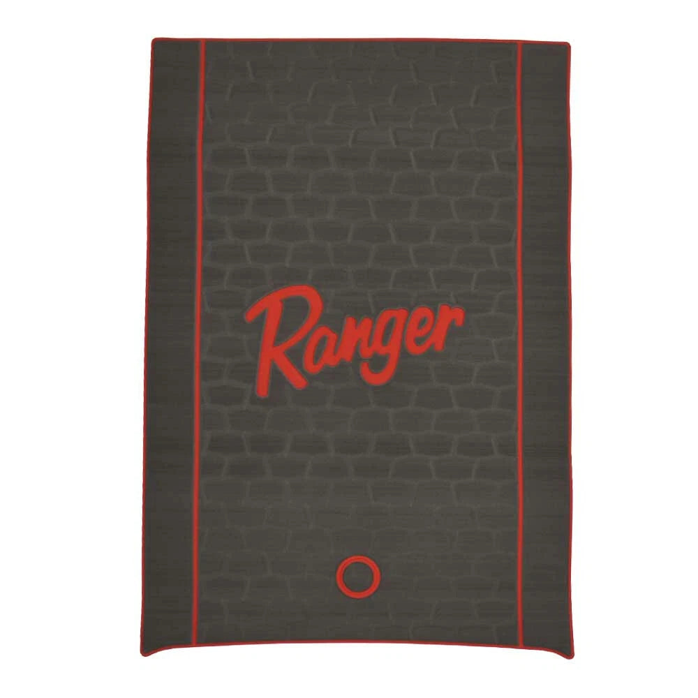 Ranger Boat Non-Skid Deck Mat 361038 - Z521R Dark Gray - Red