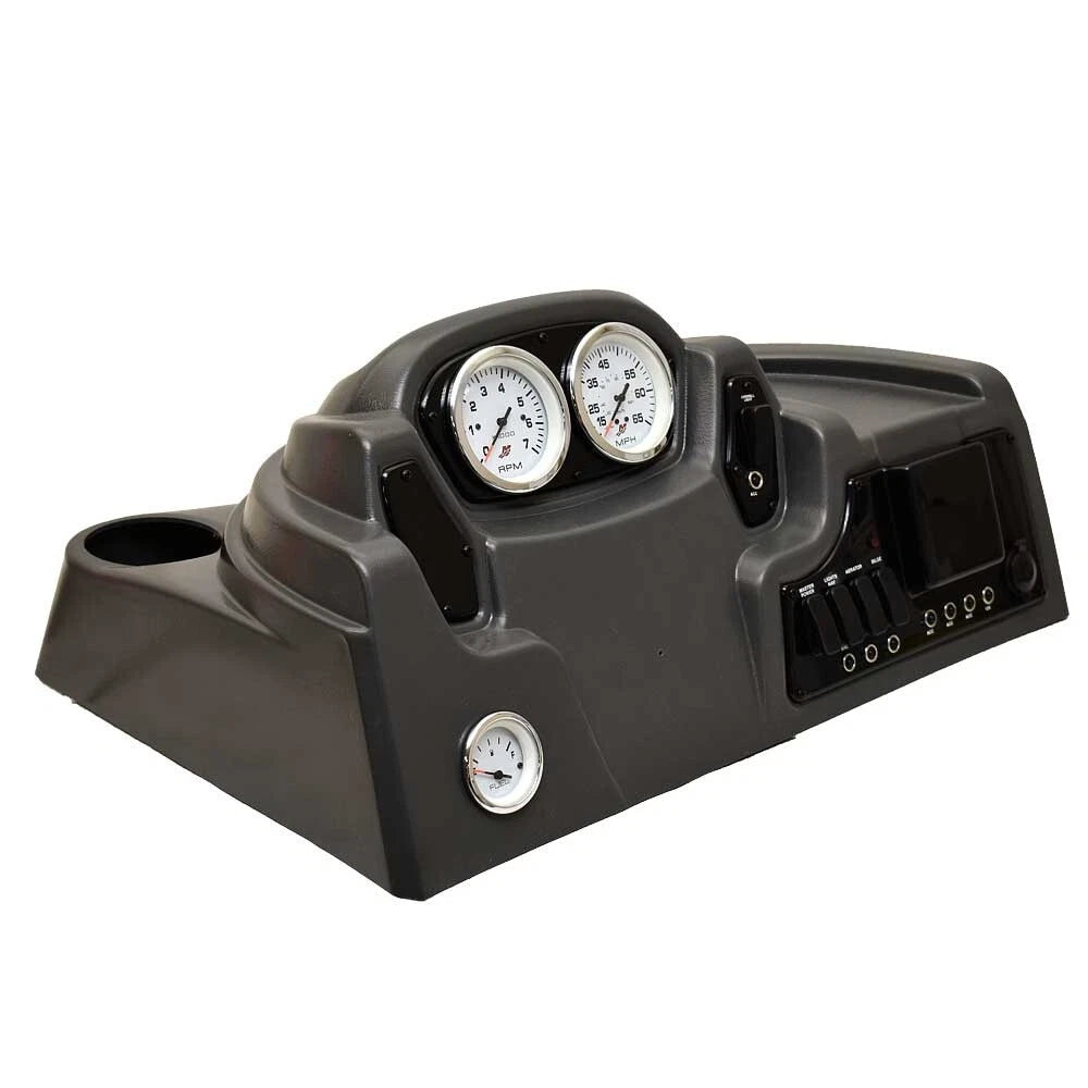 Crestliner Boat Dash Console Panel 2252844 - 2017 Kodiak 1800 SC Gray
