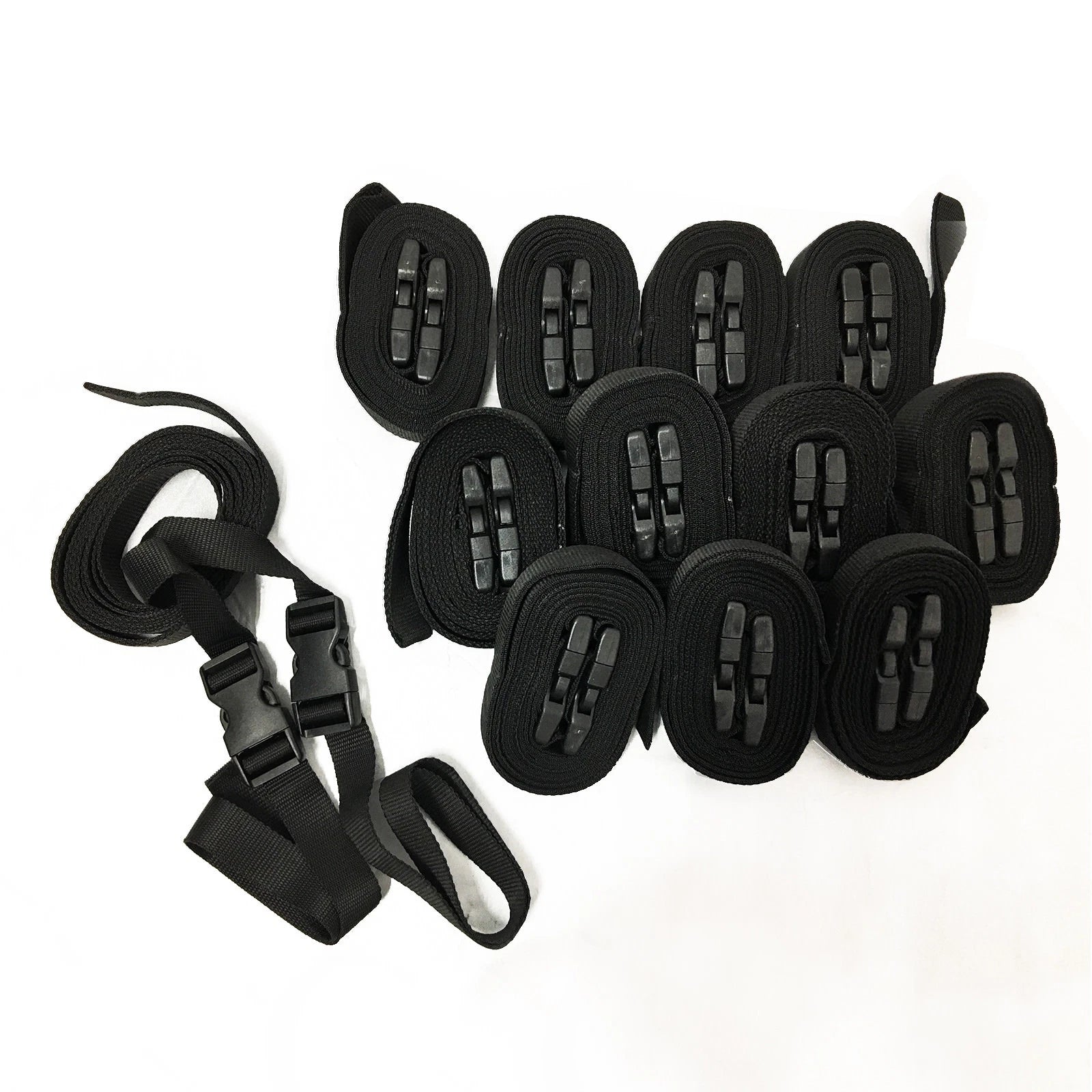 Boat Cover Tie Down Buckles and Straps Kit 12 Pack Durable Heavy Duty