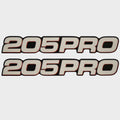 Pro Craft Boat Decals VS612204-07 - 205 Pro Model Stickers (pair)