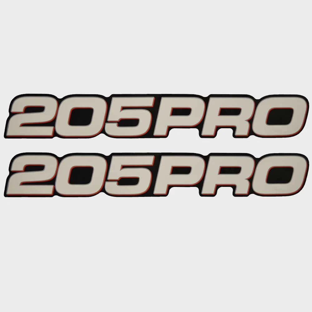 Pro Craft Boat Decals VS612204-07 - 205 Pro Model Stickers (pair)