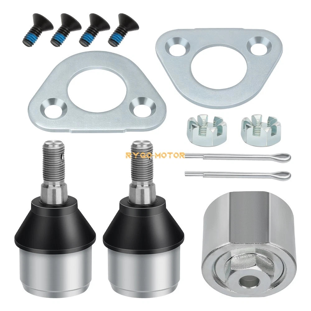 2 Ball Joint & Bracket & Puller Removal Kits for Polaris Sportsman 500 1996-2013