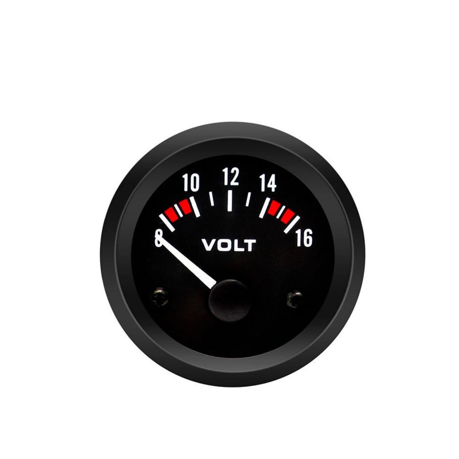 For Car Motorcycle LED 12V Voltmeter Voltage Gauge Panel Meter