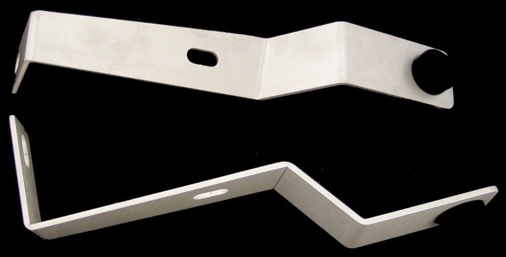 MODQUAD Fender Bracket Silver for Yamaha YFZ350 Banshee 1987-1996 ATV/UTV