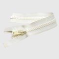 YKK Boat Fastening Separating Zipper - 15 Inch Off White