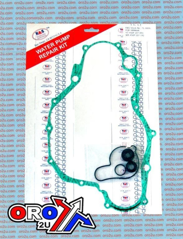 WATER PUMP KIT YAMAHA YZ450F2007-200 9, WR450F 2007-2014