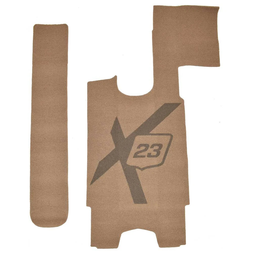MasterCraft Boat Carpet Mats 701261 - 2018 X23 DECKadence Tan (set of 2)