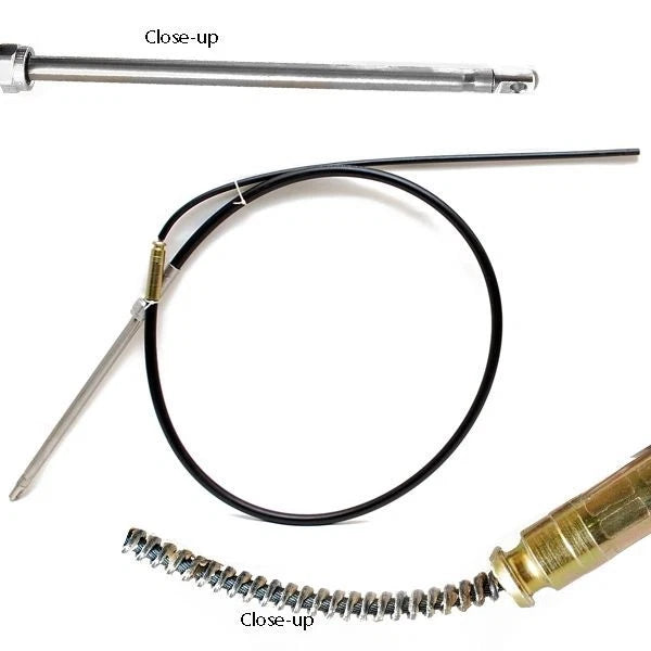 Teleflex SeaStar Boat Steering Cable SSC6205.5 - QC Rotary 5.5 FT