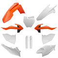 POLISPORT PLASTIC KIT + FORK GUARDS KTM SX/SX-F/XC/XC- F 2016-2018, OEM 16