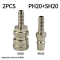 Hose Fittings Air Line Quick Release SH20 PH20 Silver Air Line Compressor