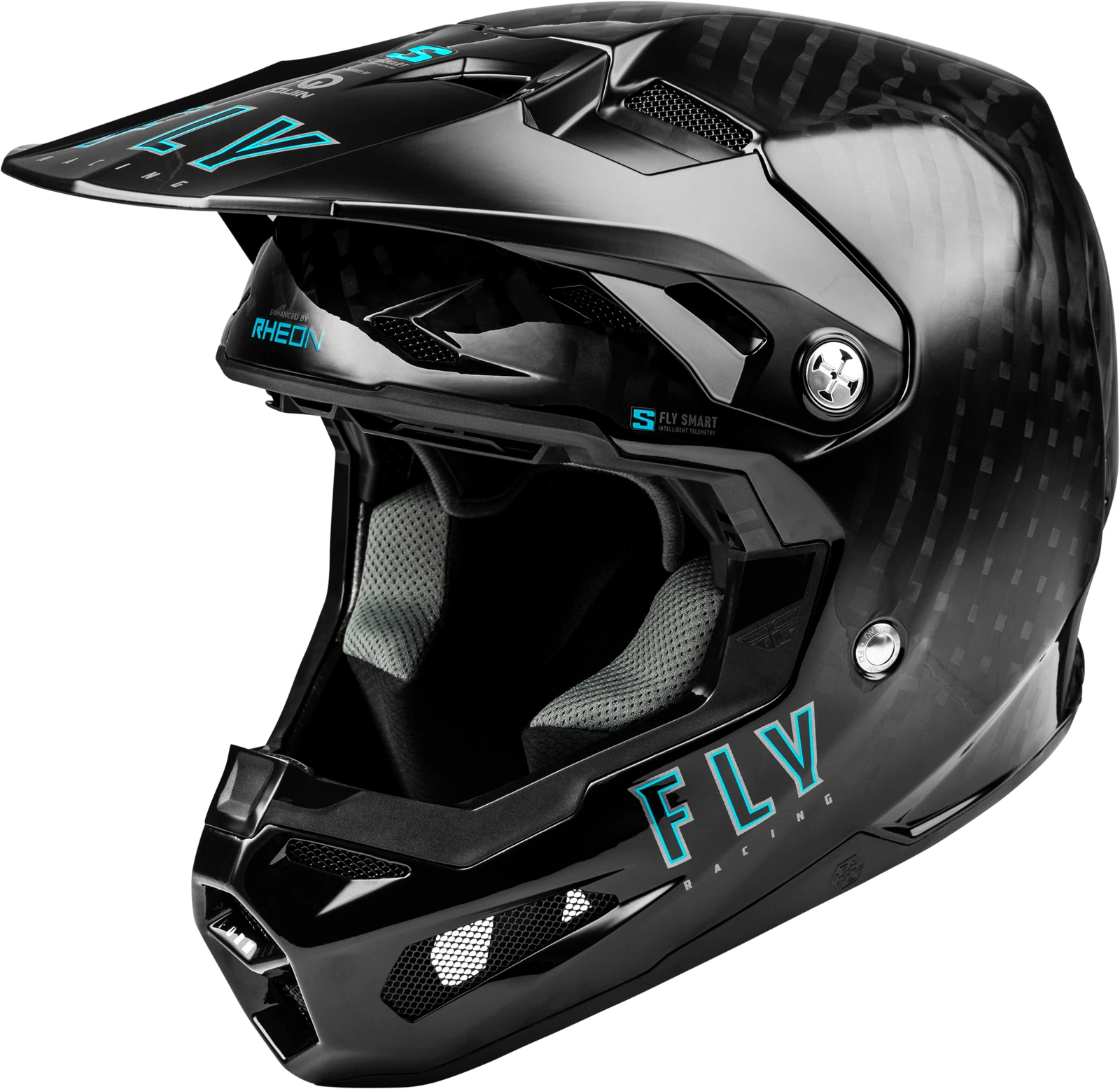 Fly Racing Formula S Carbon Helmet Black Large Offroad Motorcycle Helmet