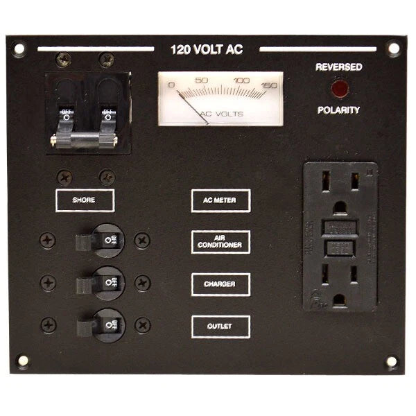 M&G Electronics Boat Breaker Panel 025-3982 - Wellcraft 120V