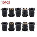 Nuts for Bodywork ATV Applications Windshield Rubber M5 Vibration Damper
