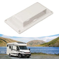 White ABS RV Side Vent Cover for Ventilation for Trailer Boat Yacht Use