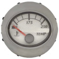 Faria Boat Temperature Gauge GP5041A - Calypso 2 Inch Silver White