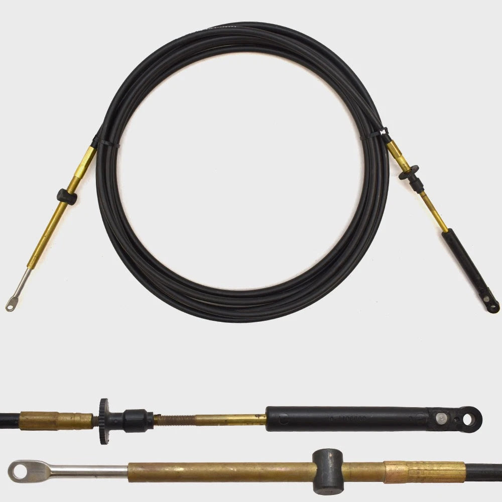 Teleflex Boat Steering Control Cable 112571 - 24 Foot Evinrude - OMC