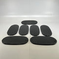 Platsic Boarding Steps for Marine Boat 7 Step Stairs Ladder 15.75" X 7.5
