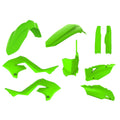 Polisport Lime Green MX Restyle Plastic Kit for Kawasaki KX250 2003-2008