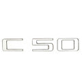 Carver Yacht Boat Raised Decal 8150656 - C 50 Silver Sticker