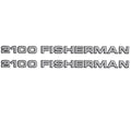 Lund Boat Decal Stickers - 2100 Fisherman 18 7/8 Inch